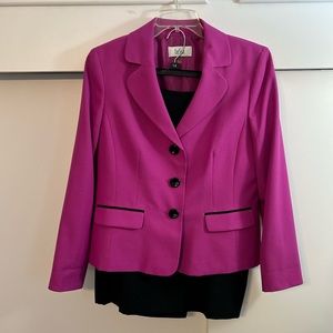 Le Suit Blazer and Skirt Set
